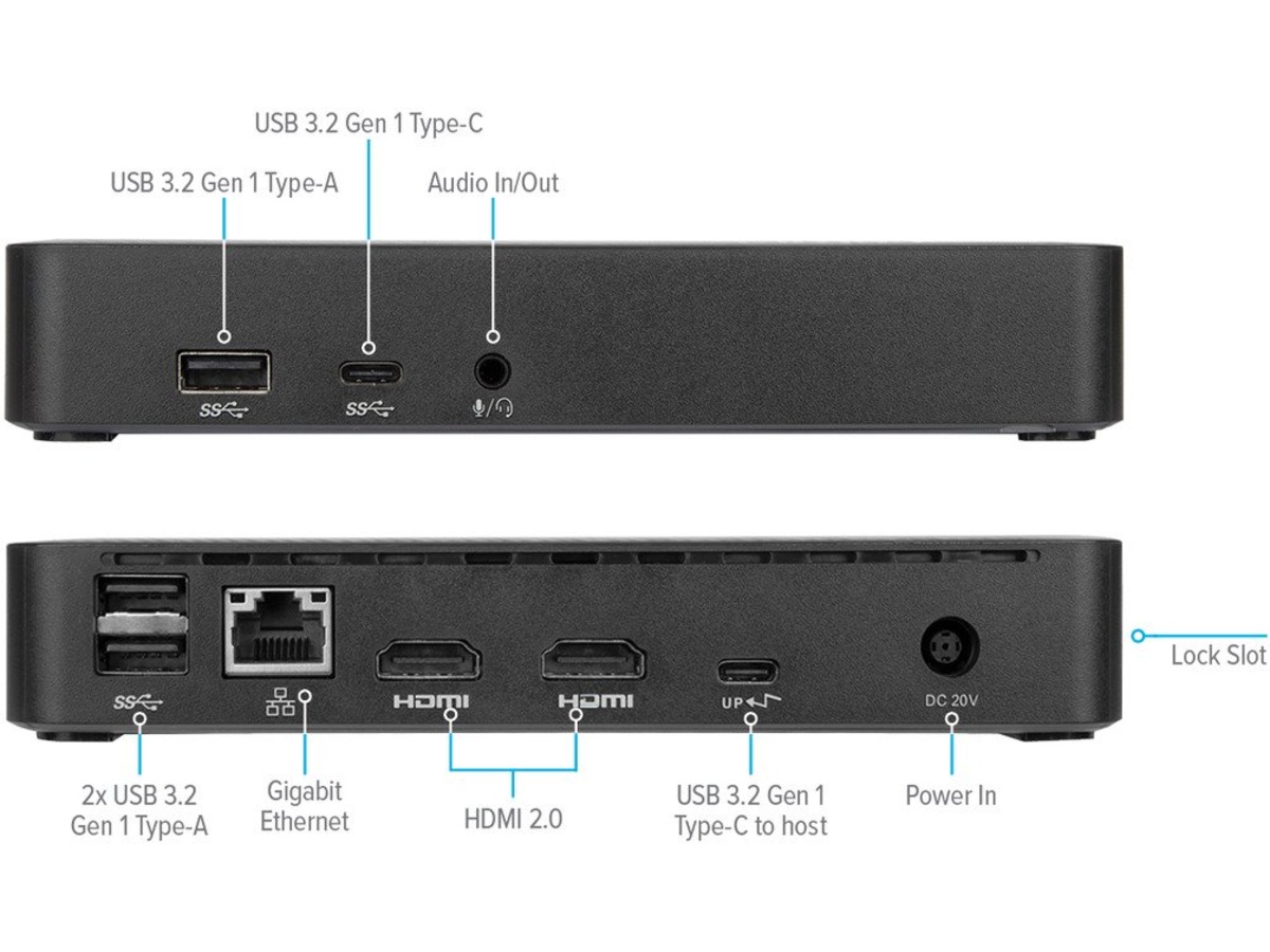 Targus Universal Dual 4K Docking m/DP -B-Grade Demo annet i PC & nettbrett