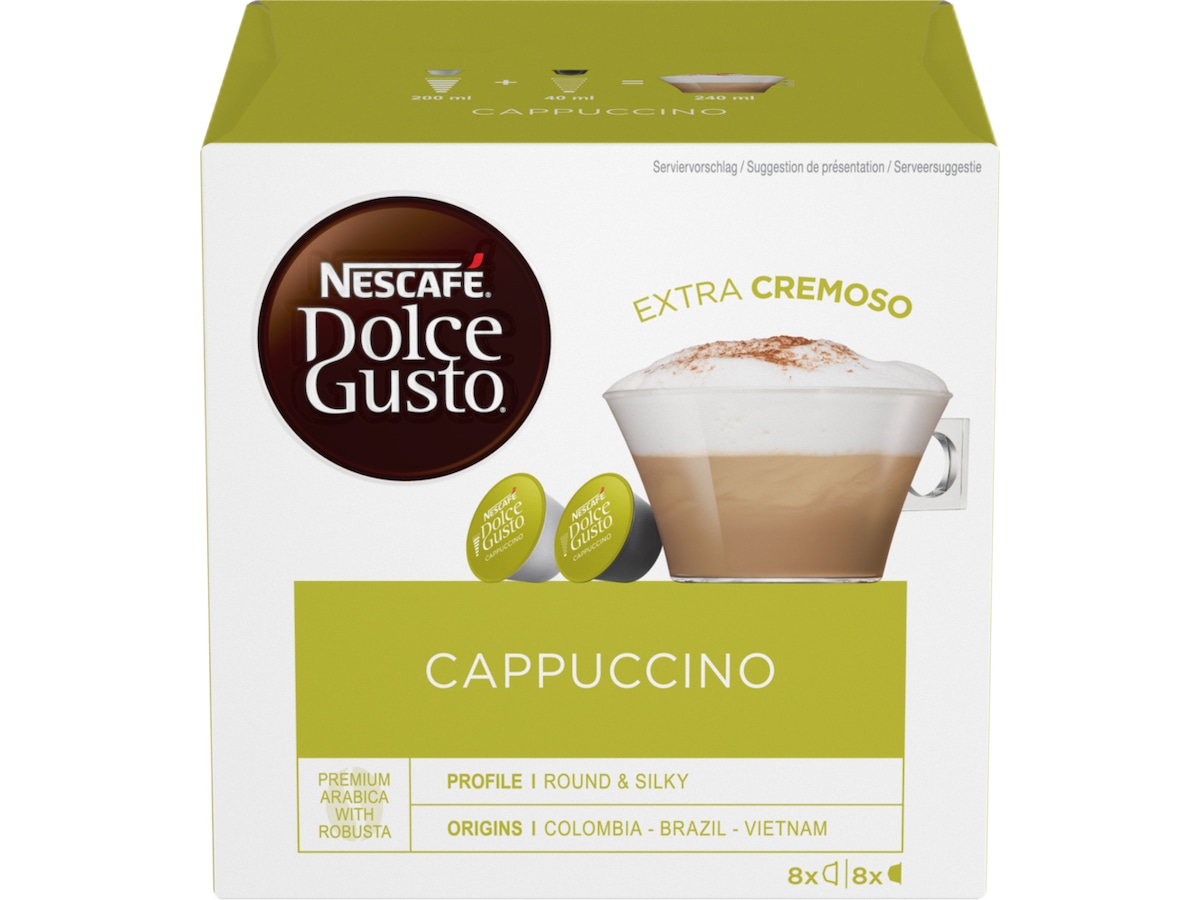 Nescafé Dolce Gusto Cappuccino Big Pack Kaffekapsler