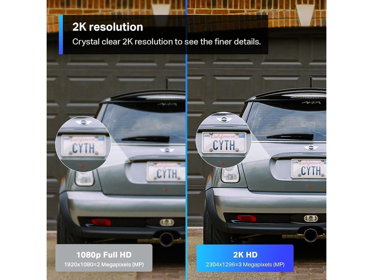 TP-Link Tapo C310 WiFi utendørs overvåkningskamera (hvit) Overvåkningskameraer
