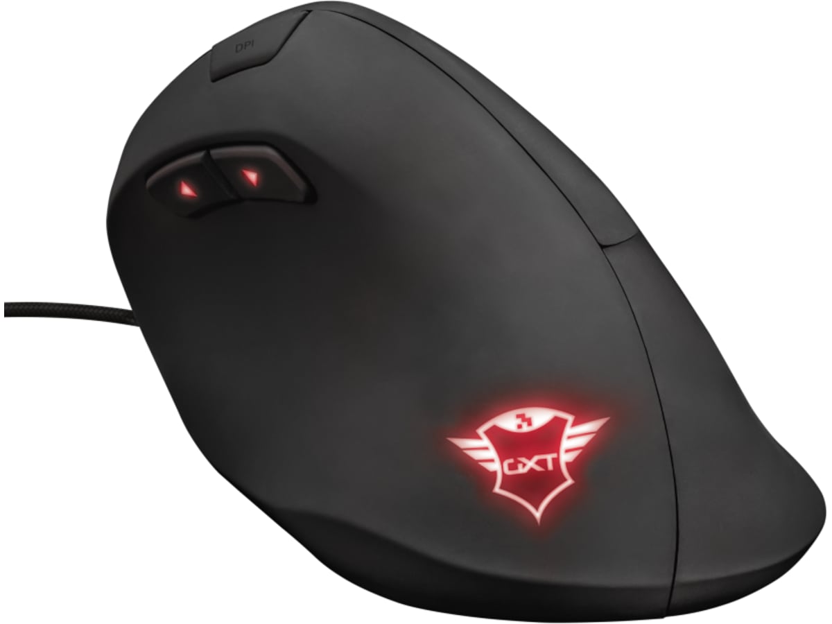Trust GXT 144 Rexx Ergonomisk Gamingmus (sort) Gamingmus