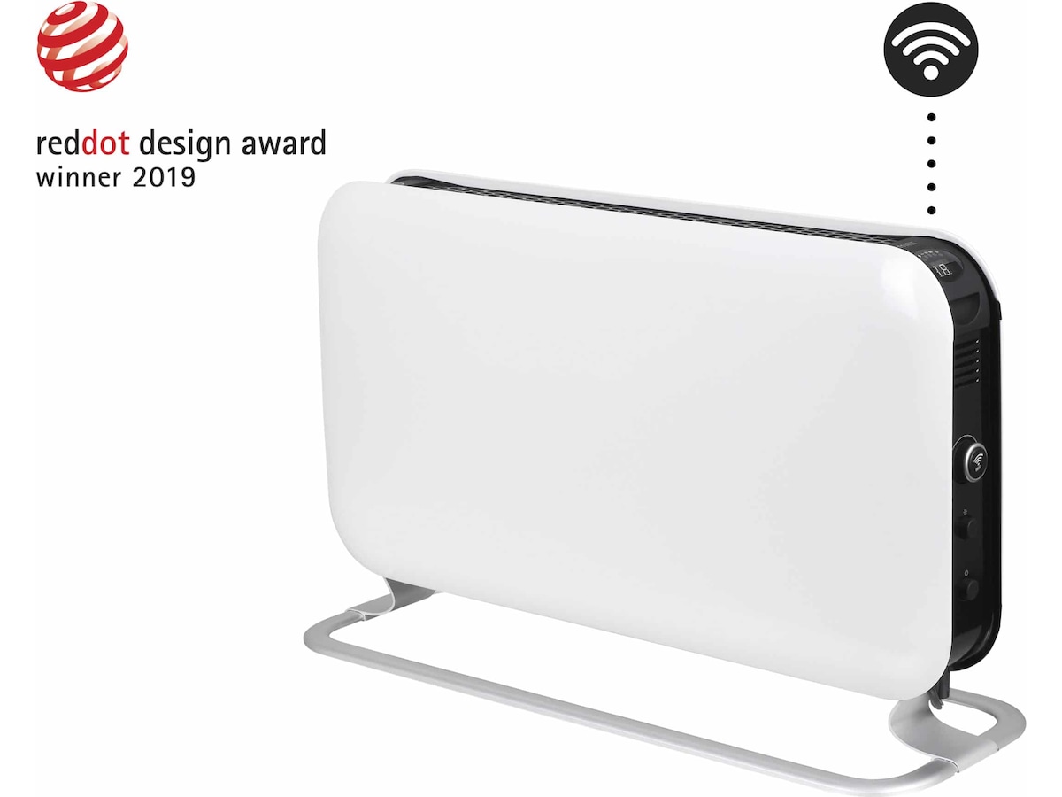 Mill WiFi gulvovn 1200W (hvit) Frittstående varmeovner