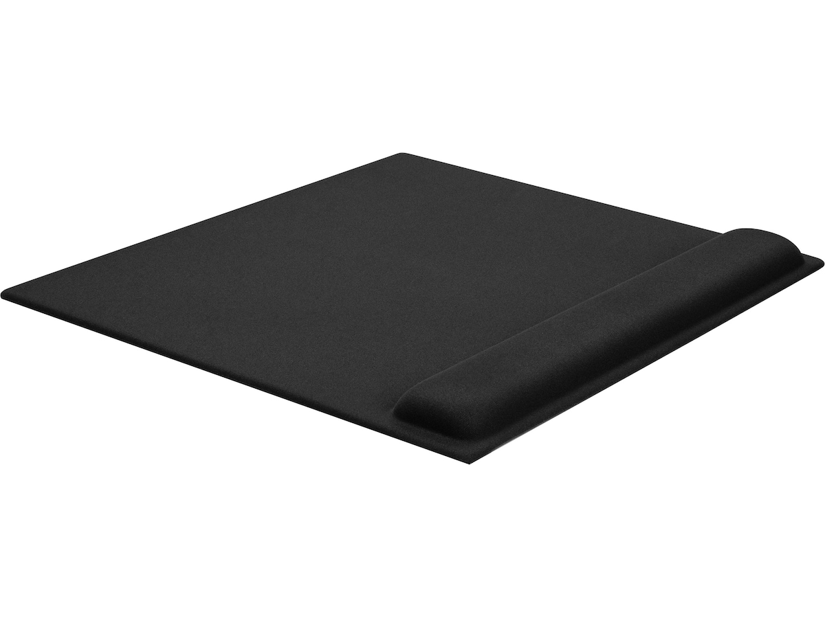iiglo musematte med håndleddsstøtte (sort) Musematte