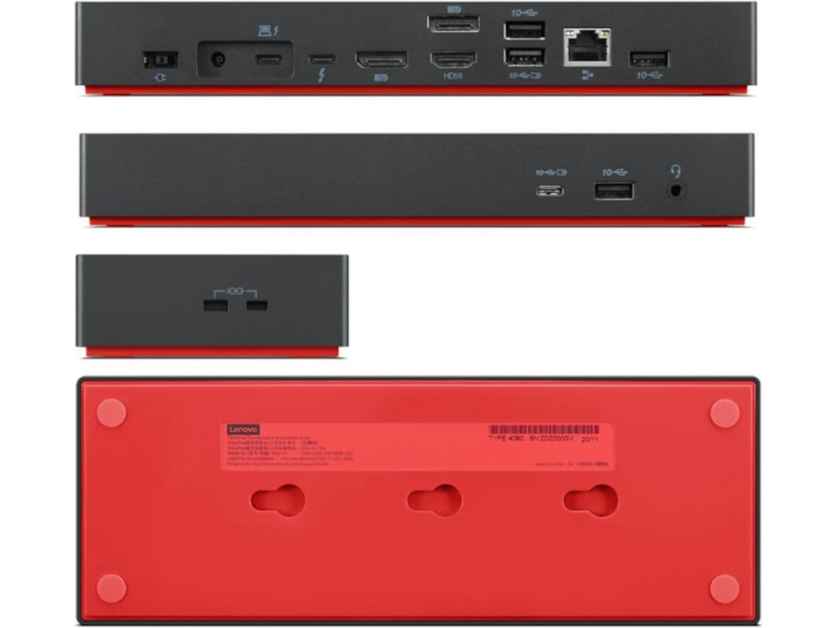 Lenovo ThinkPad Thunderbolt 4 Docking -B-Grade Demo annet i PC & nettbrett