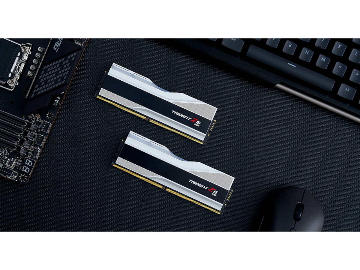 G.Skill Trident Z5 DDR5 6000MHz 32GB RGB (hvit) Minnebrikker