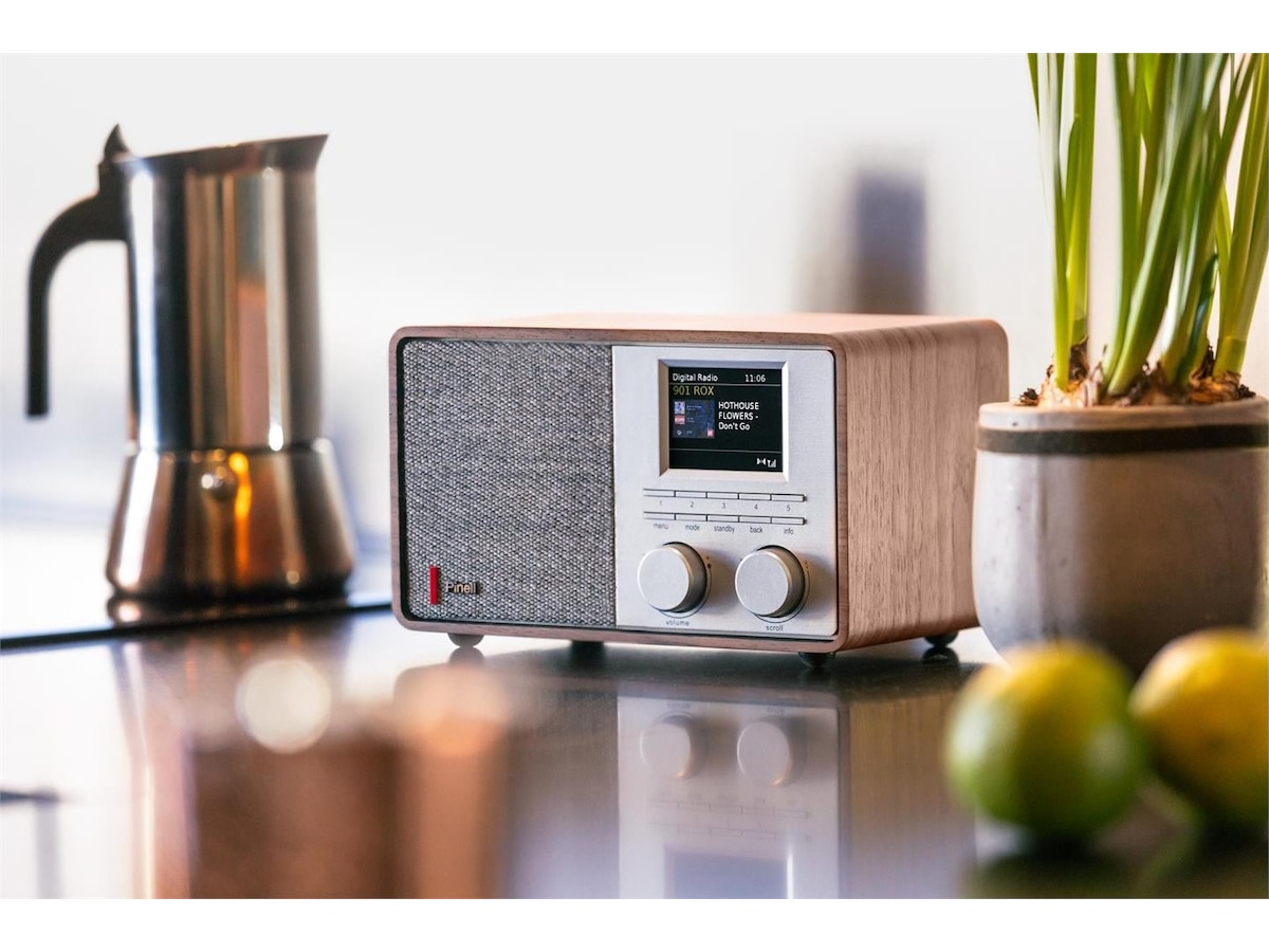 Pinell Supersound 201 (valnøtt) Radio & musikkspillere