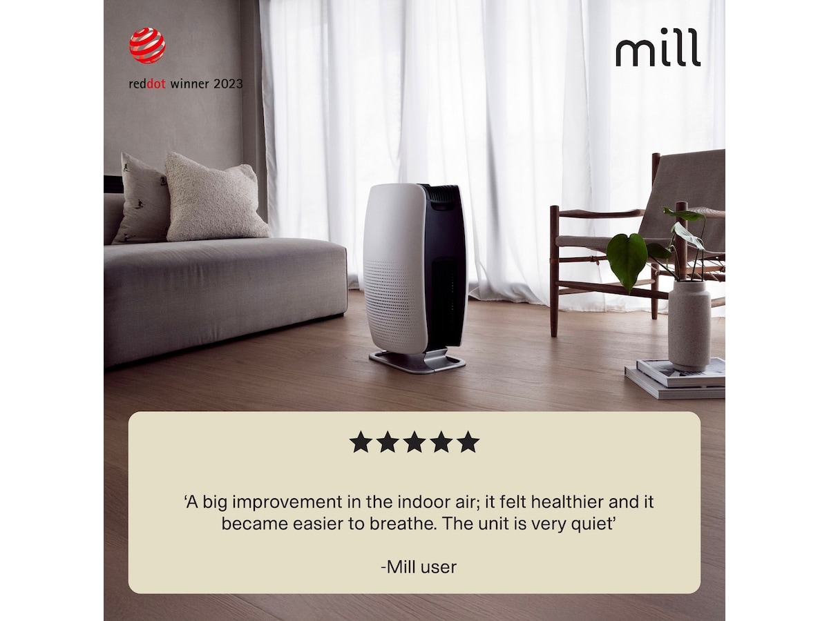Mill Silent Pro luftrenser Luftrensere