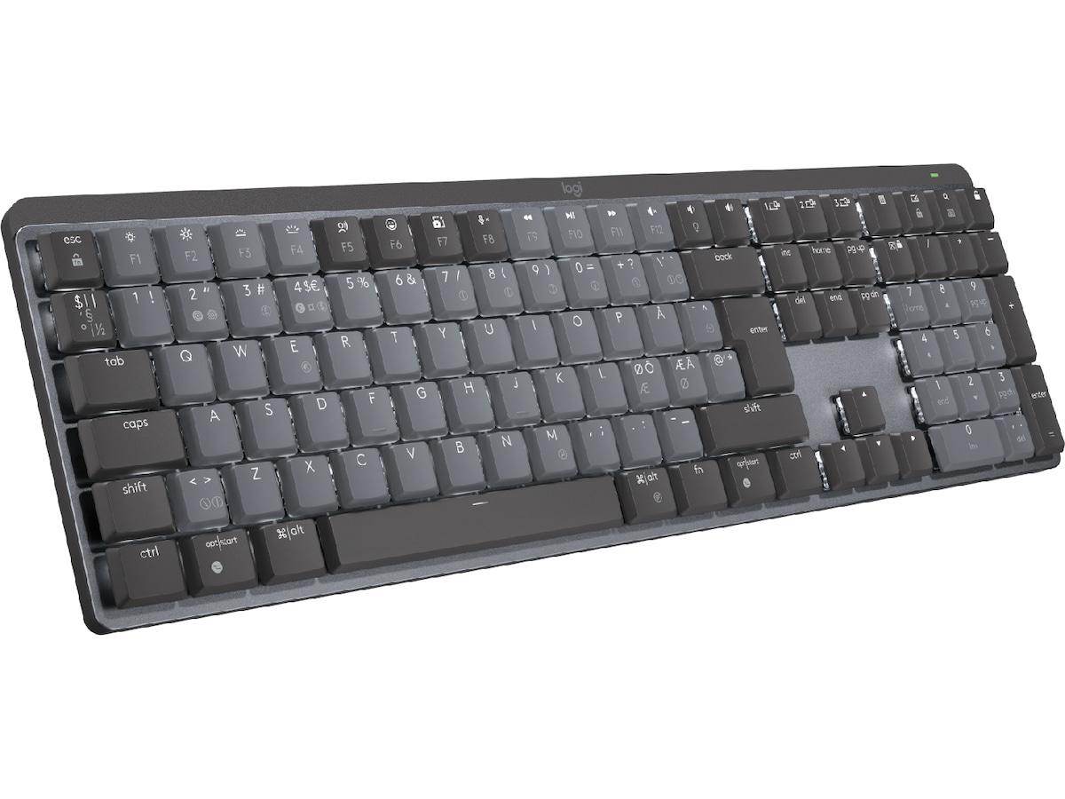 Logitech MX Mechanical Wireless Clicky (graphite) Tastatur