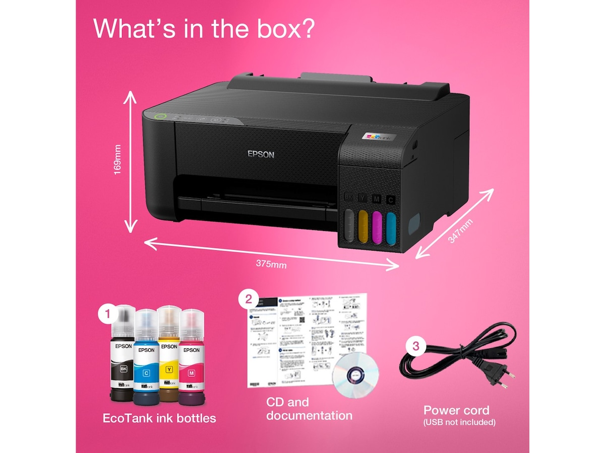Epson Ecotank ET-1810 blekkskriver Skrivere