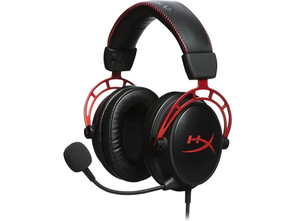HyperX Cloud Alpha Gaming Headset (sort/rød) Gaming headset
