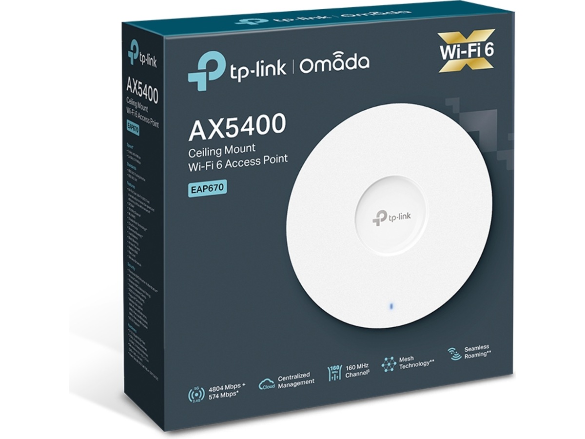 TP-Link EAP670 WiFi 6 Access Point Aksesspunkt
