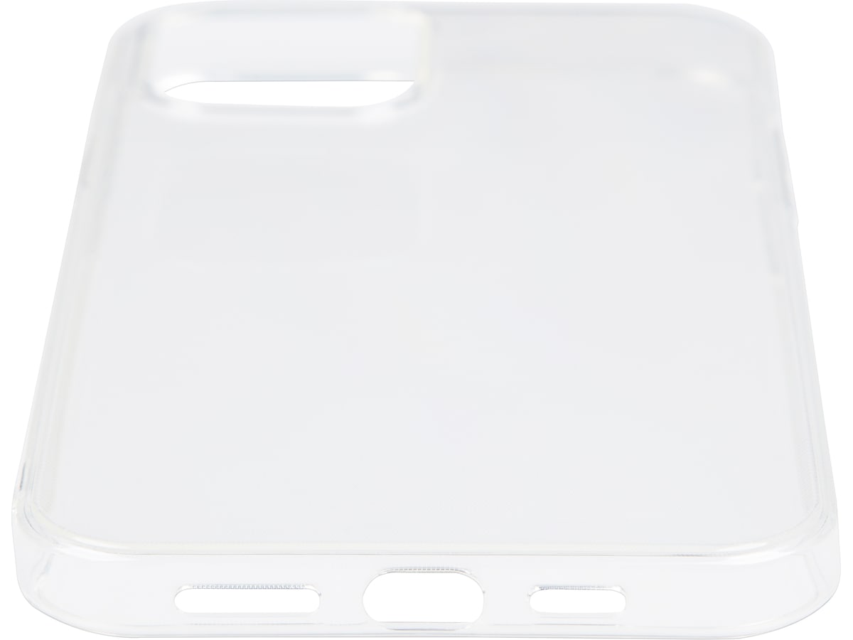 iiglo iPhone 15/14 Silikondeksel (gjennomsiktig) Deksel til mobiltelefon