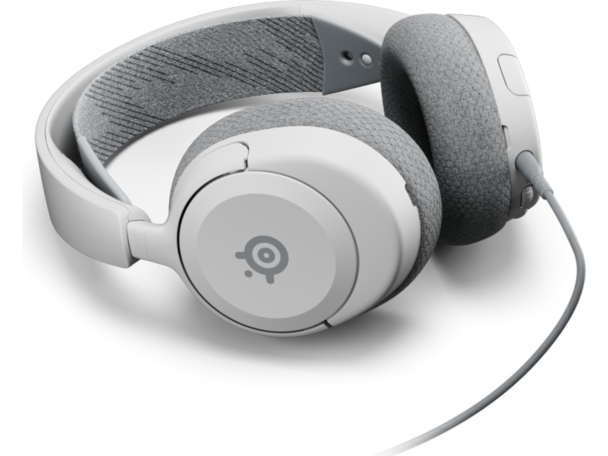 Steelseries Arctis Nova 1P Headset (hvit) Gaming headset