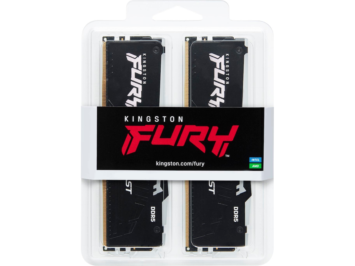 Kingston FURY Beast RGB DDR5 5200MHz 16GB Minnebrikker