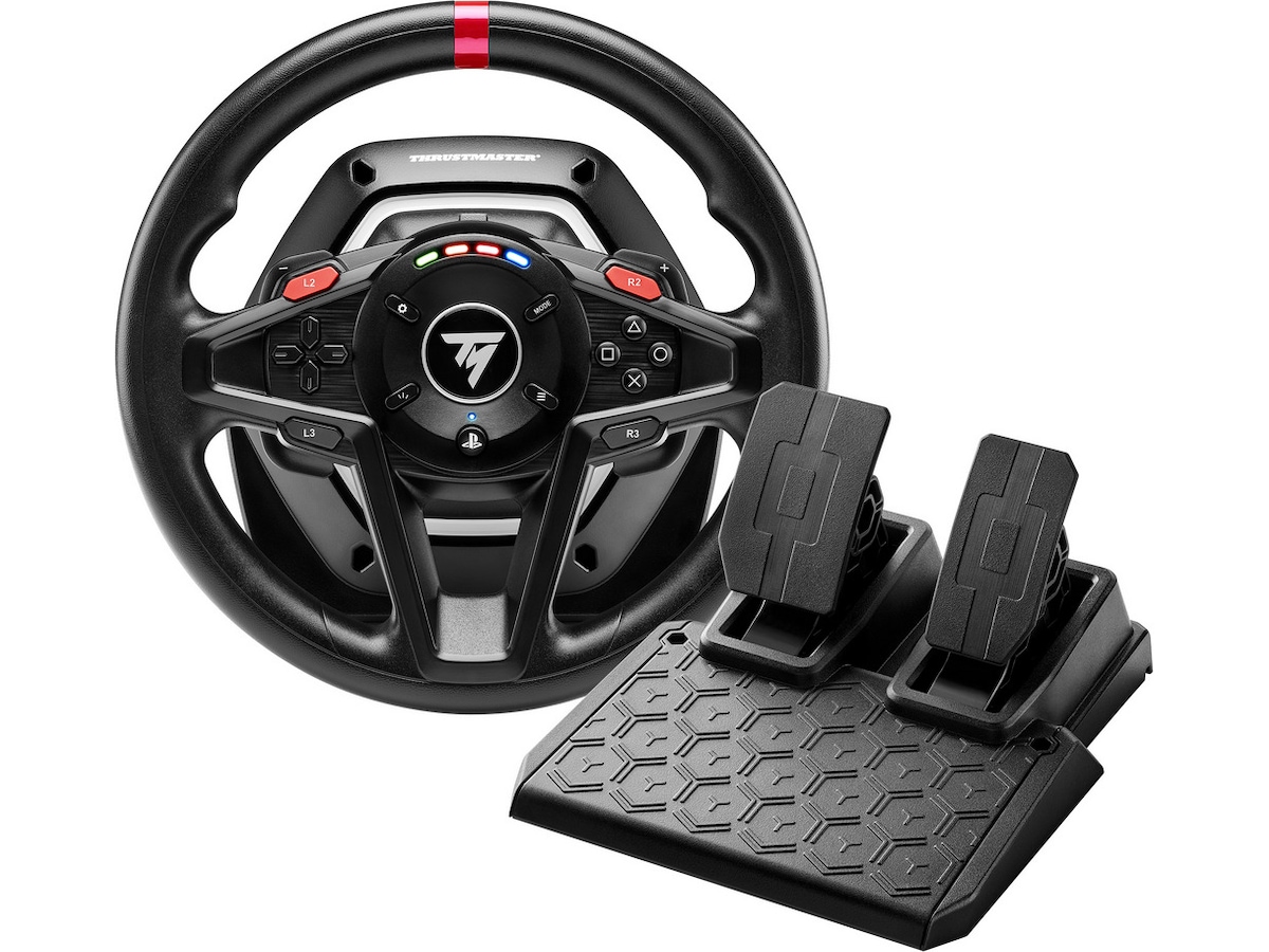 Thrustmaster T128 PlayStation (sort) Ratt & pedaler