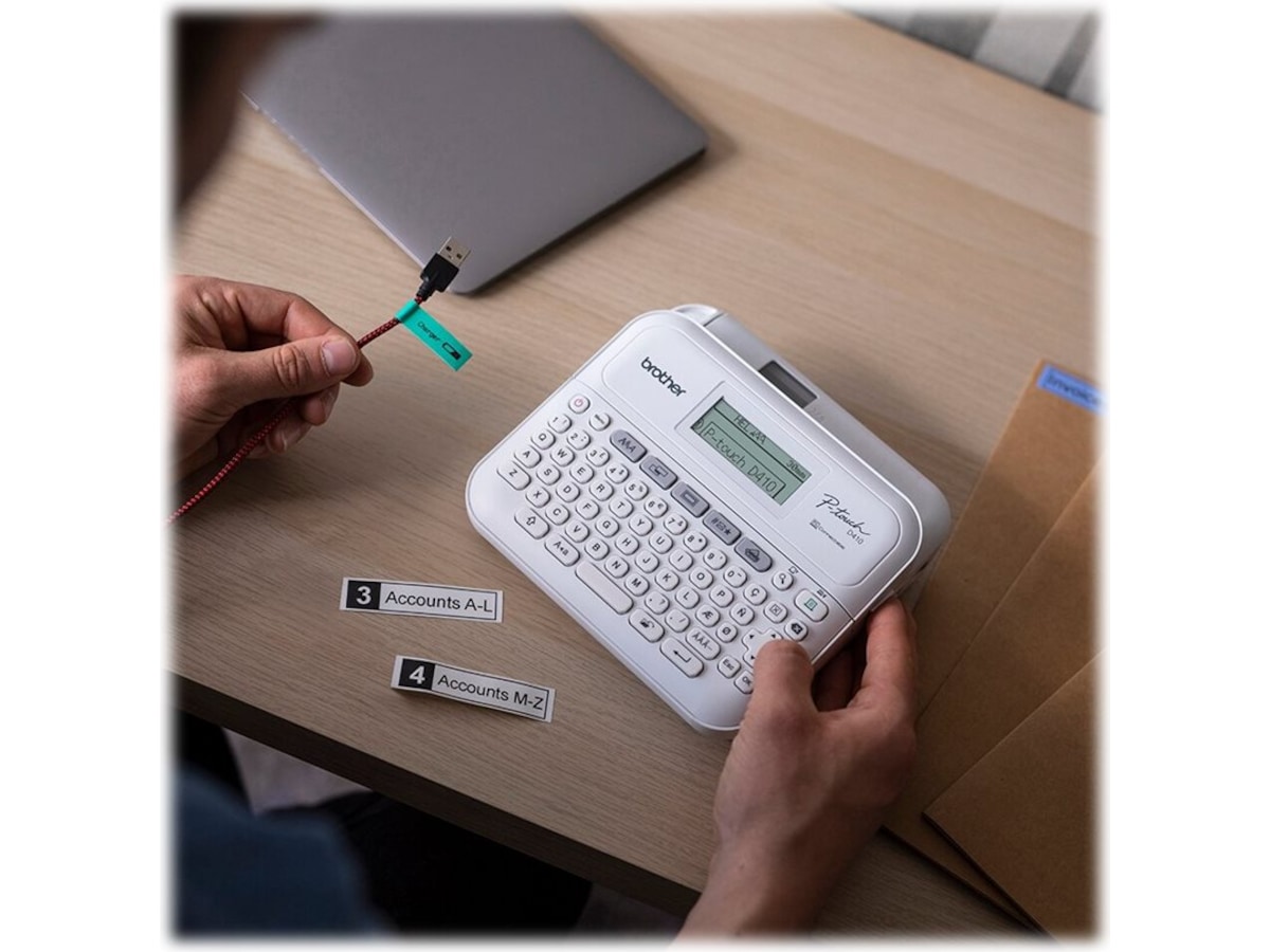 Brother Etikettskriver PTD410 Etikett & merkemaskin