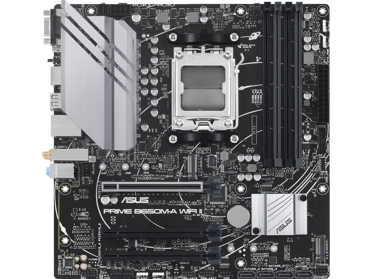 ASUS Prime B650M-A WIFI II Hovedkort AMD Socket