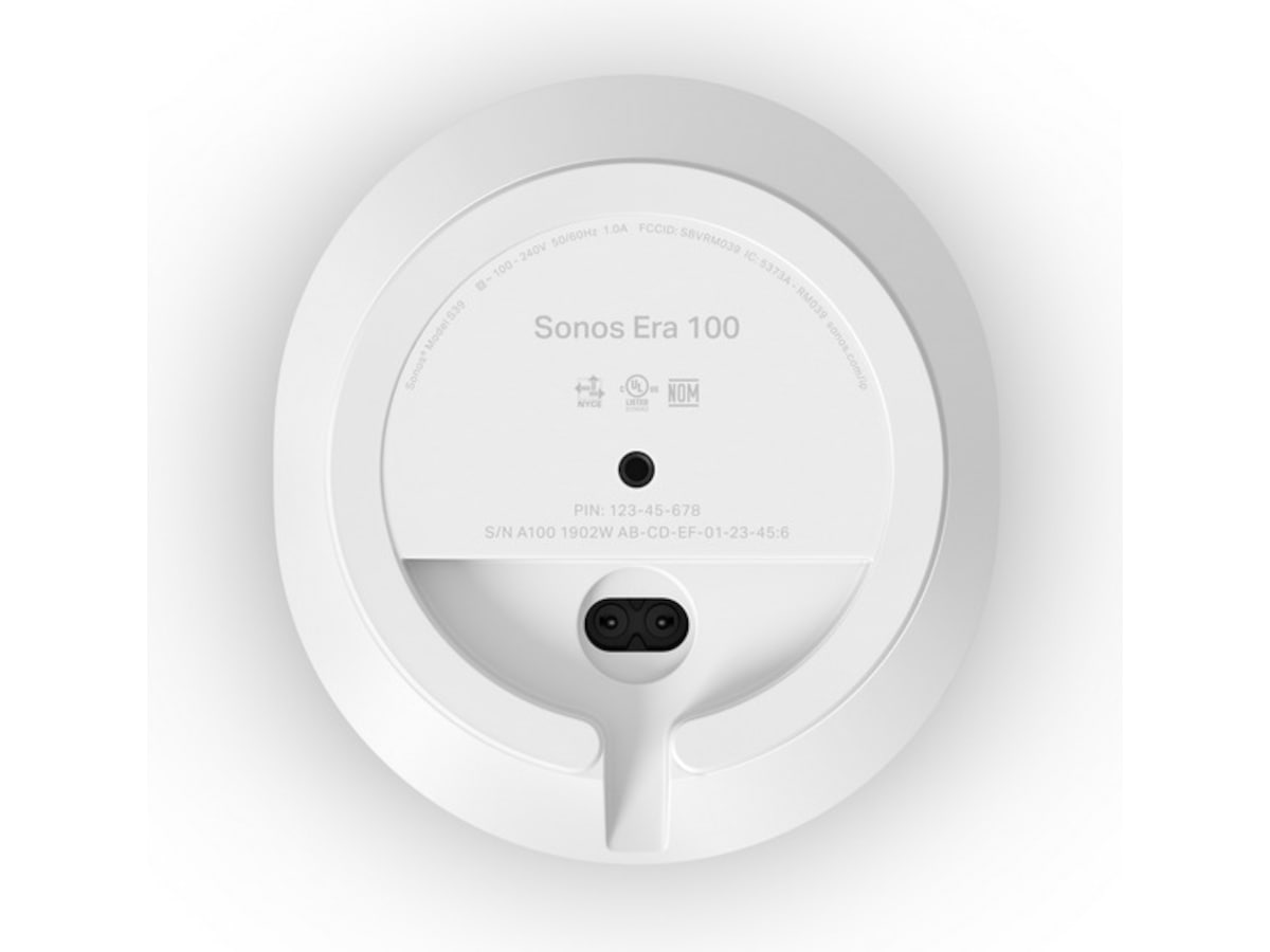 Sonos Era 100 Trådløs Høyttaler (hvit) Høyttalere