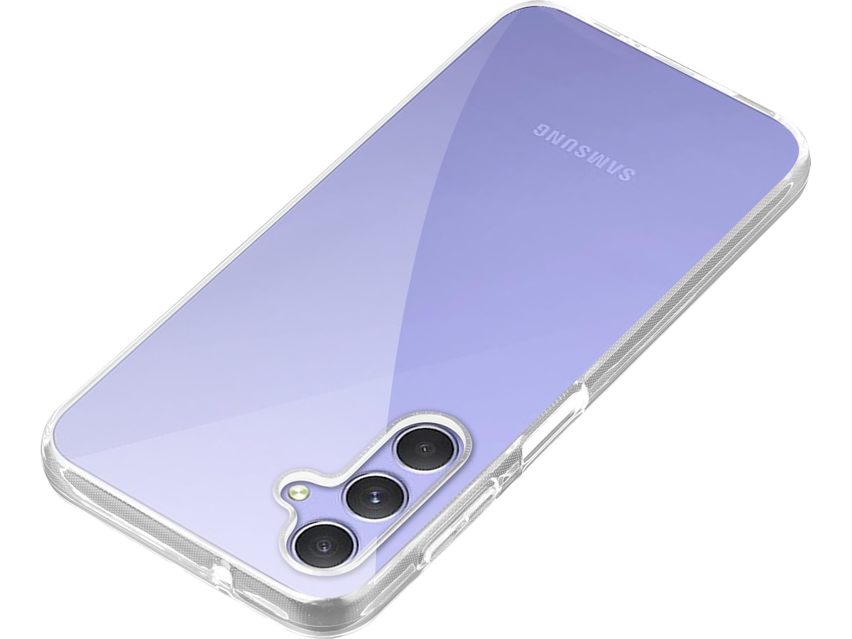iiglo Galaxy A54 5G Silikondeksel (gjennomsiktig) Deksel til mobiltelefon