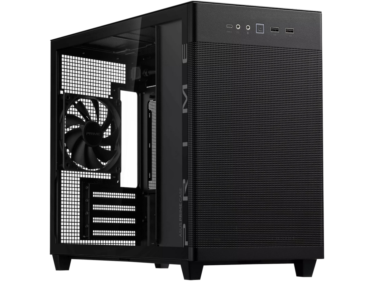 ASUS Prime AP201 Tempered Glass Mini Tower (sort) Mini/Micro/Nano tower