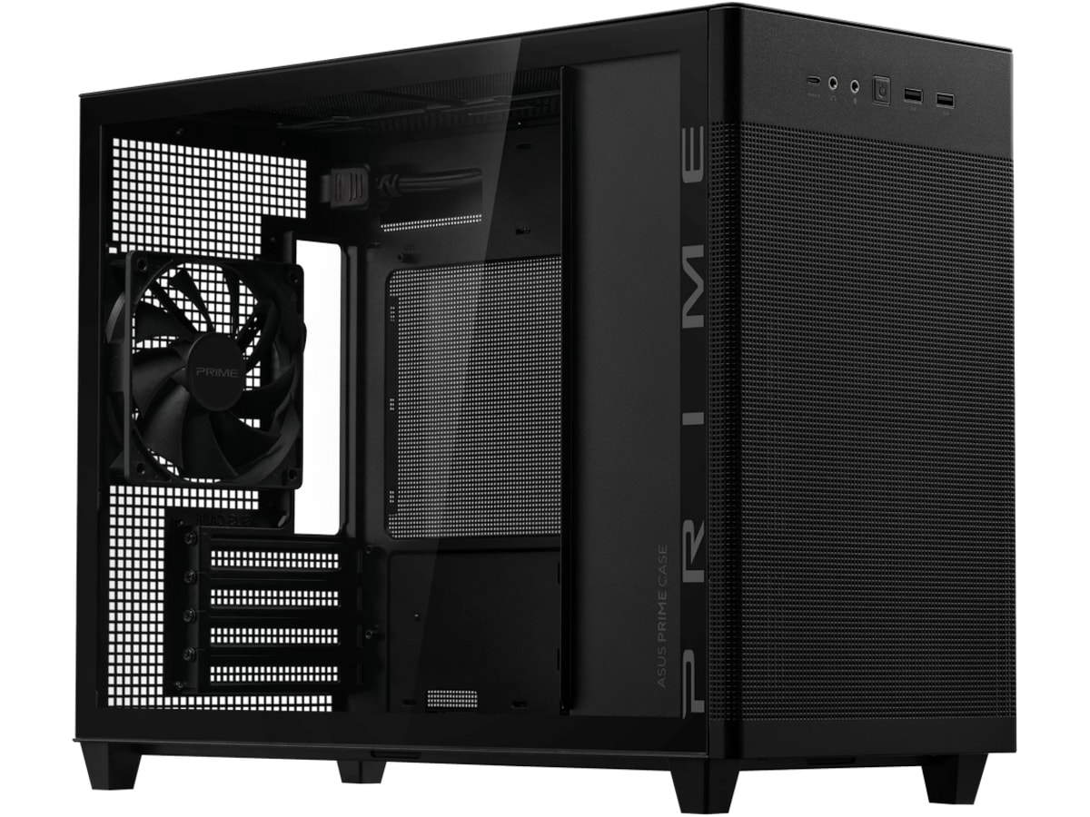 ASUS Prime AP201 Tempered Glass Mini Tower (sort) Mini/Micro/Nano tower