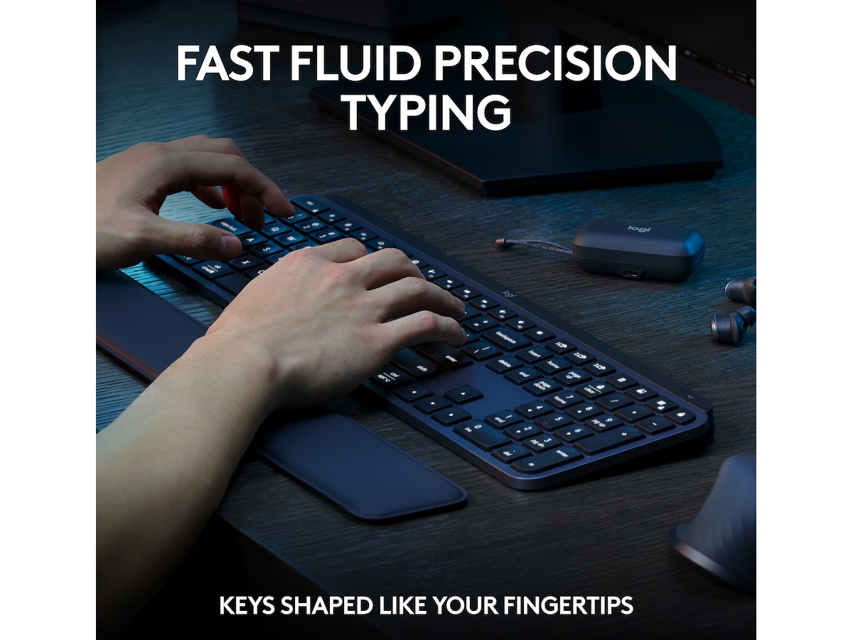 Logitech MX Keys S bundle (graphite) Tastatur