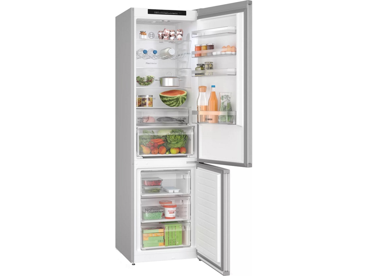 Bosch Serie 4 KGN392LDF Kombiskap (inox) Kombiskap