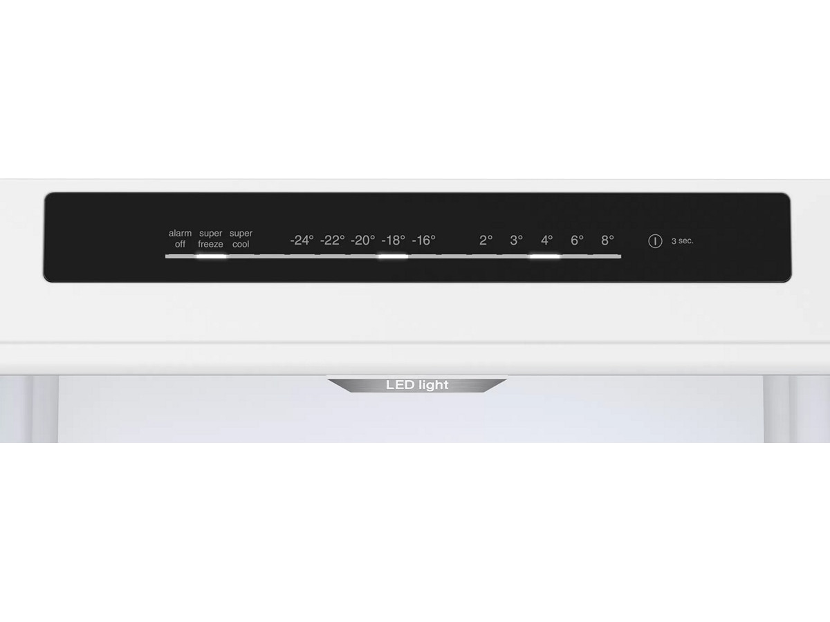 Bosch Serie 4 KGN392LDF Kombiskap (inox) Kombiskap