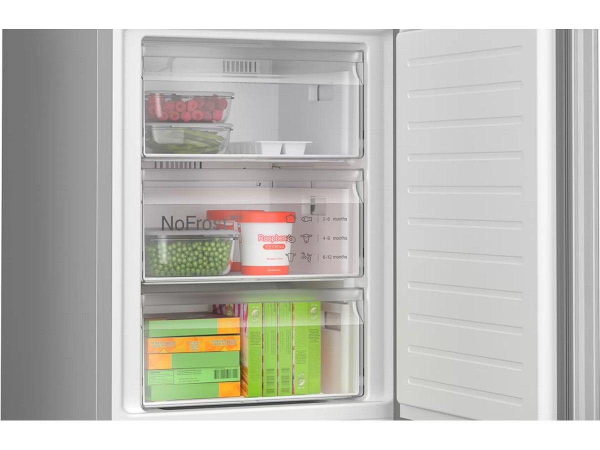 Bosch Serie 4 KGN392LDF Kombiskap (inox) Kombiskap