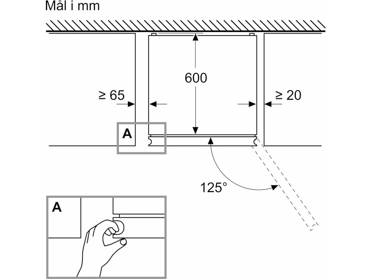 Bosch Serie 4 KGN392LDF Kombiskap (inox) Kombiskap