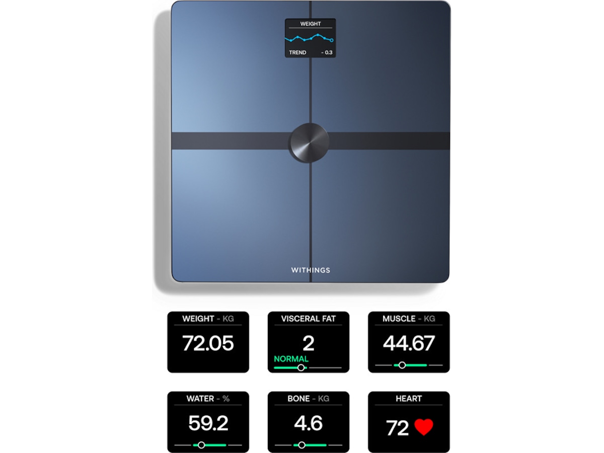 Withings Body Smart Wi-Fi badevekt (sort) Badevekt