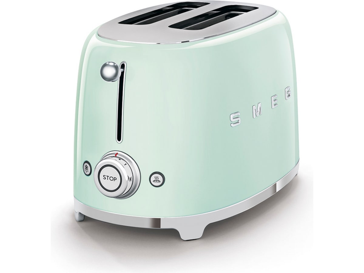 Smeg TSF01WHEU Brødrister for 2 skiver (pastel grønn) Brødristere