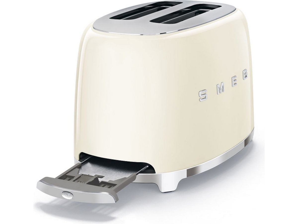 Smeg TSF01CREU Brødrister for 2 skiver (cream) Brødristere