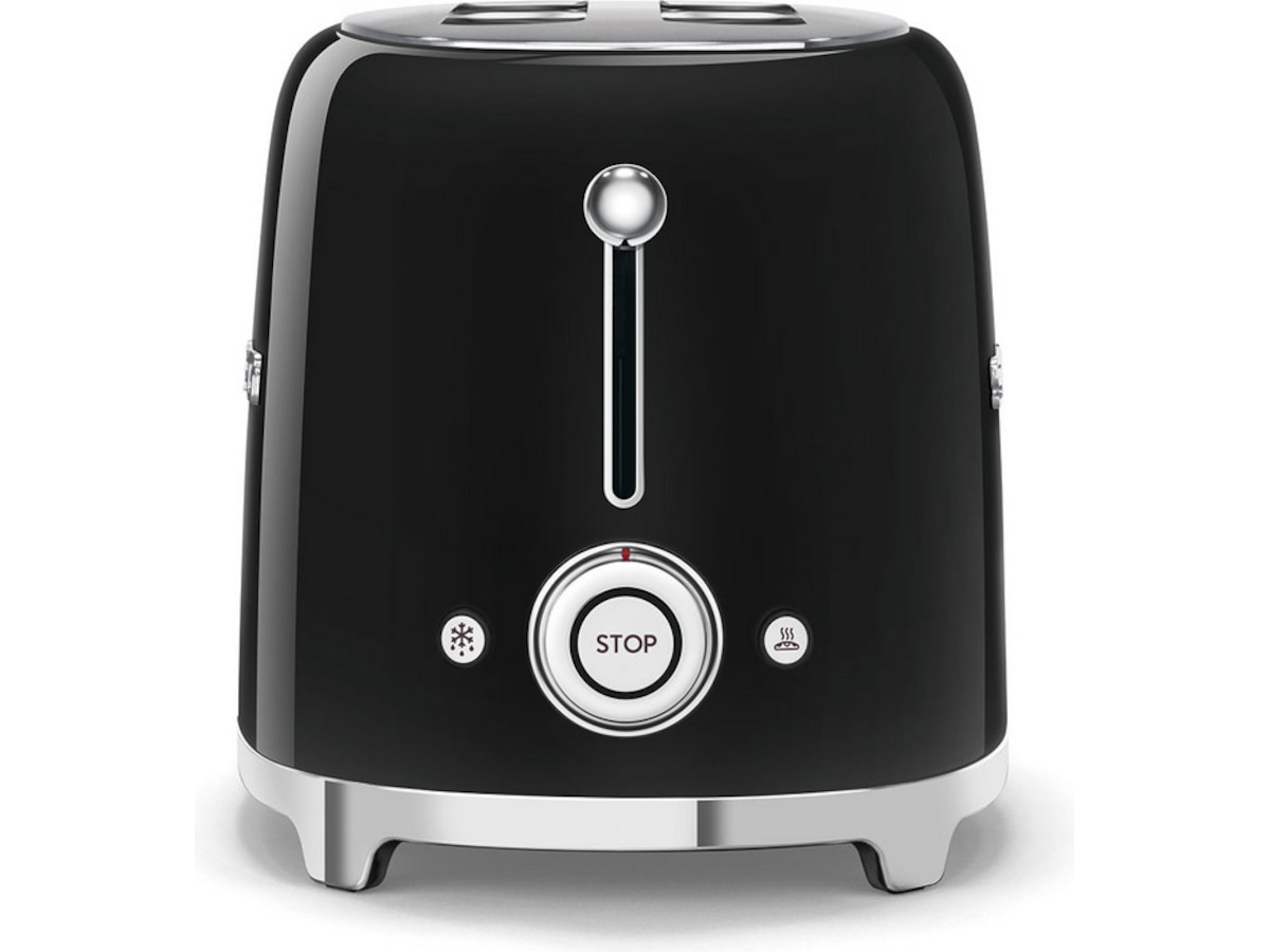 Smeg TSF01BLEU Brødrister for 2 skiver (sort) Brødristere