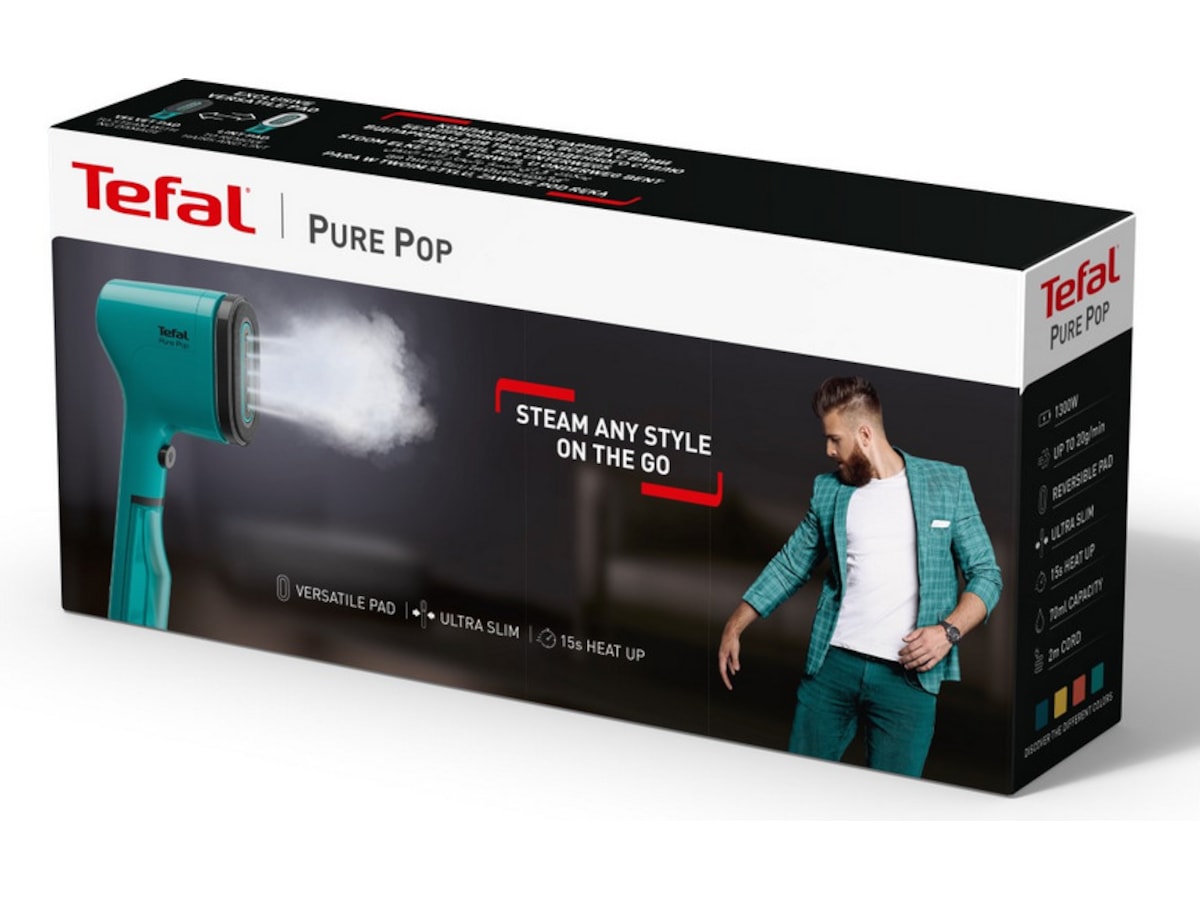 Tefal Pure POP Garment Steamer (grønn) Steamer