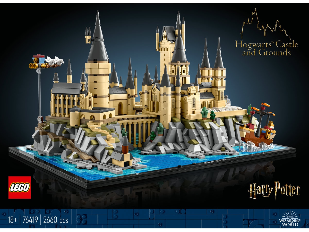 LEGO Galtvortborgen med hageanlegg 76419 LEGO