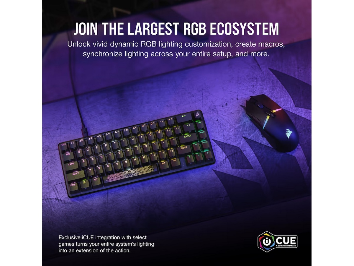Corsair K65 Pro Mini Gamingtastatur (sort) Gamingtastatur