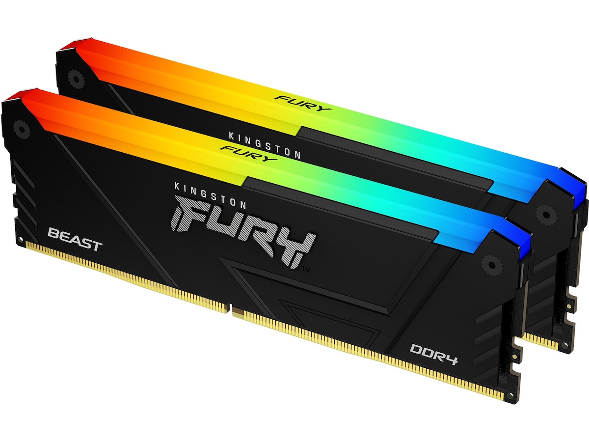 Kingston FURY Beast RGB DDR4 3200MHz 32GB Minnebrikker
