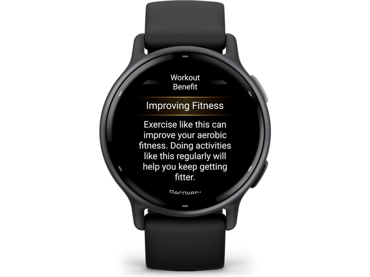 Garmin vivoactive 5 AMOLED Smartklokke (black/slate) Smartklokker