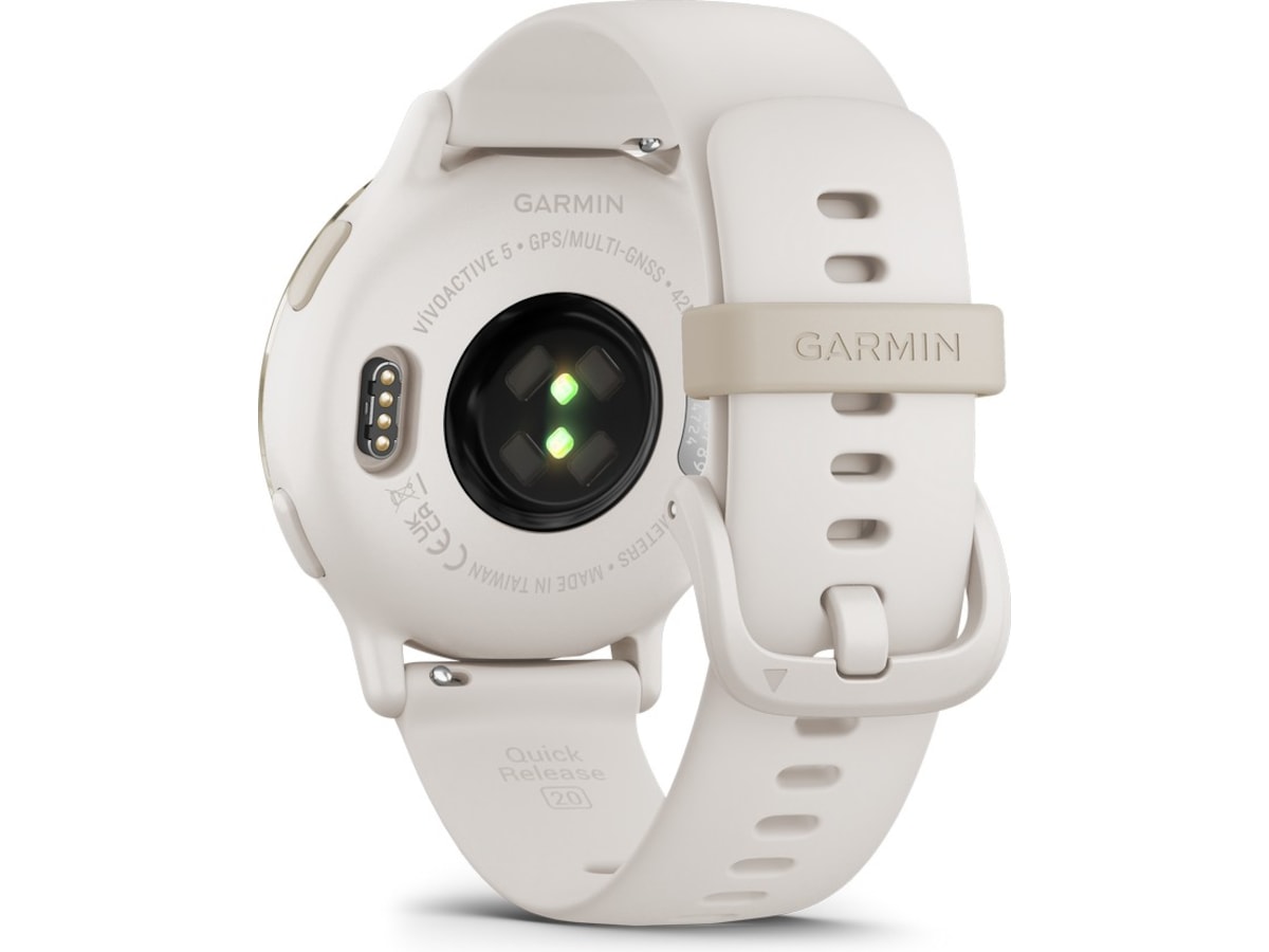Garmin vivoactive 5 AMOLED Smartklokke (ivory/cream gold) Smartklokker