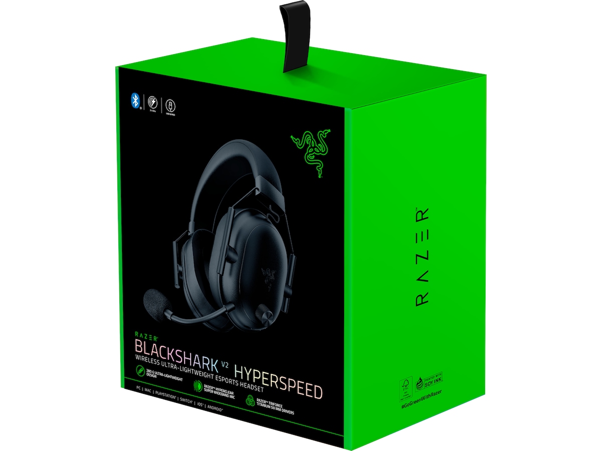 Razer Blackshark V2 Hyperspeed Trådløs Gaming Headset Gaming headset