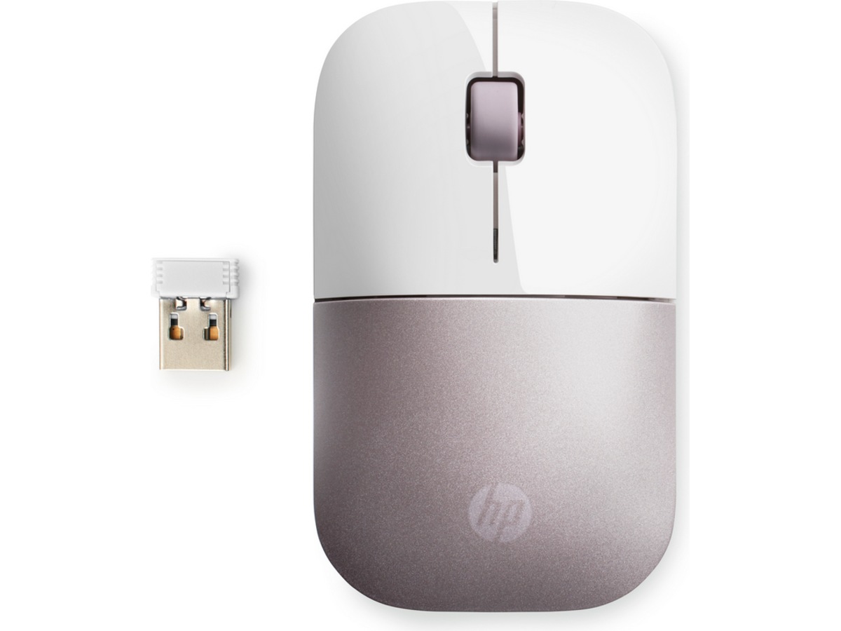 HP Z3700 Trådløs mus (hvit/rosa) Mus