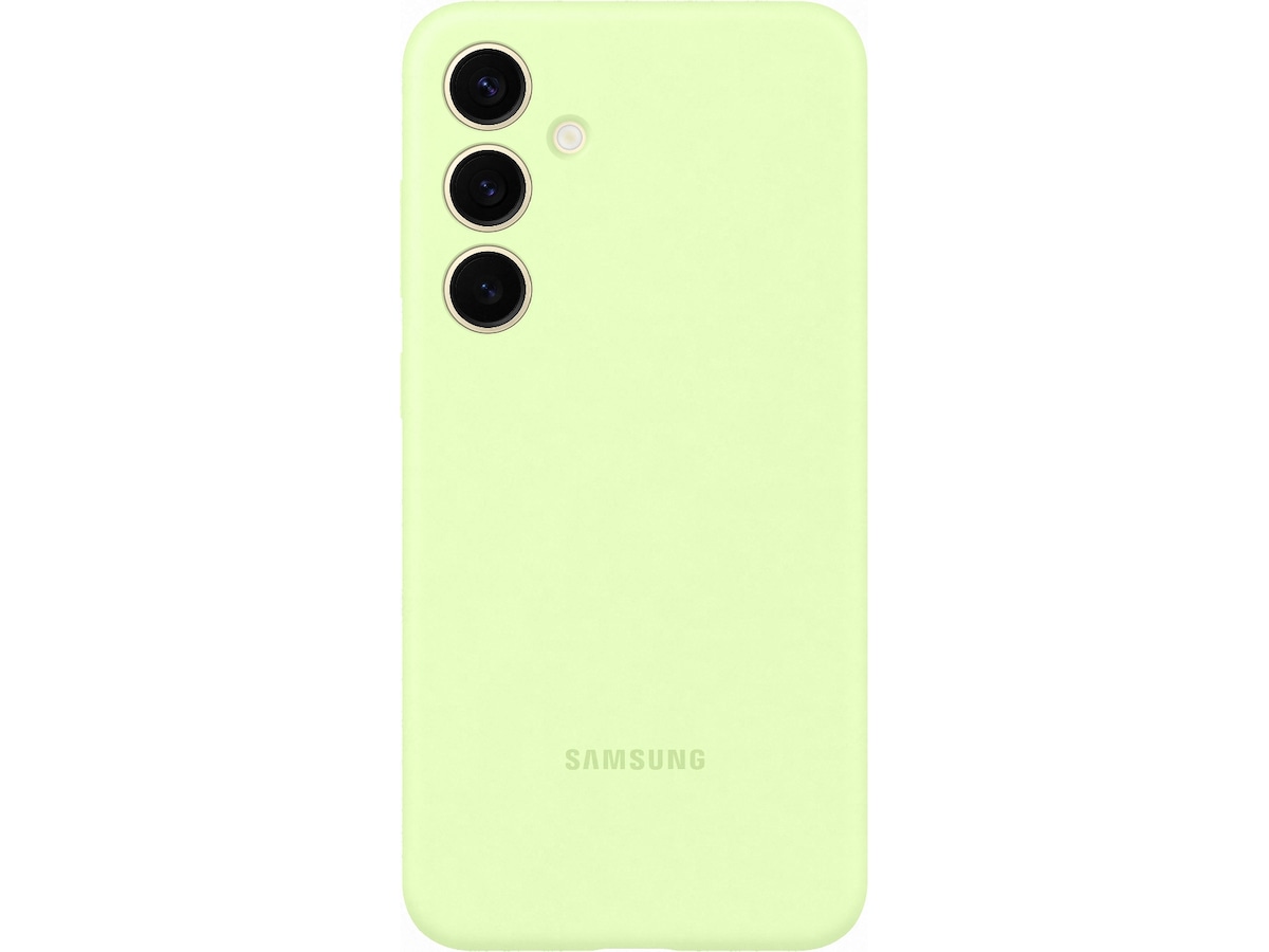 Samsung Galaxy S24+ Silikondeksel (light green)