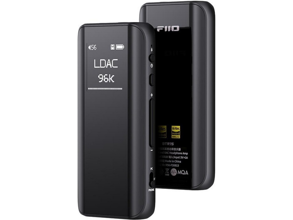 FiiO BTR15 Bluetooth hodetelefonforsterker DAC Hodetelefonforsterkere