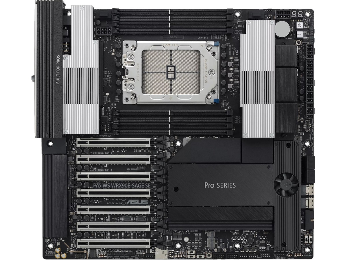 ASUS Pro WS WRX90E-SAGE SE Hovedkort AMD Socket
