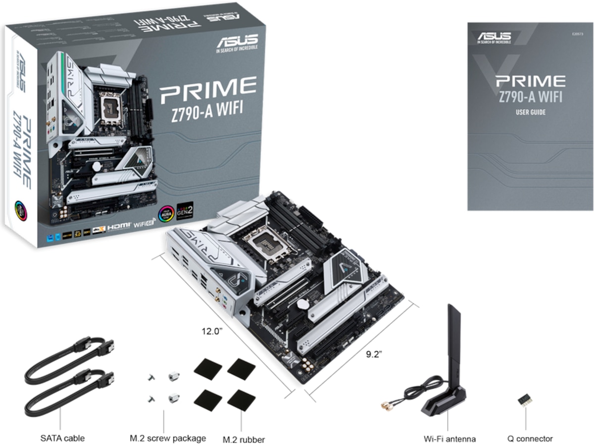 ASUS PRIME Z790-A WIFI Hovedkort -B-Grade Demo hovedkort