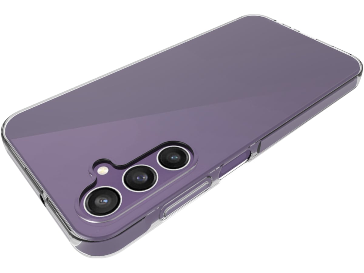 iiglo Samsung Galaxy A25 Silikondeksel (gjennomsiktig) Deksel til mobiltelefon