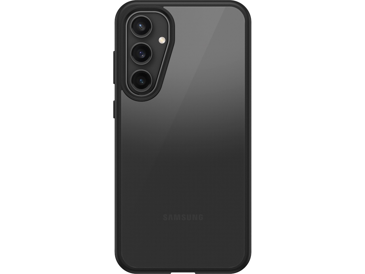 OtterBox Galaxy S23 FE Black React Deksel - ProPack (klar/sort) Deksel til mobiltelefon