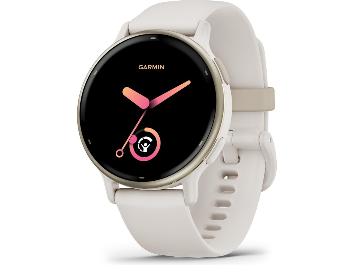Garmin vivoactive 5 AMOLED Smartklokke (ivory/cream gold) -B-Grade Demo klokker