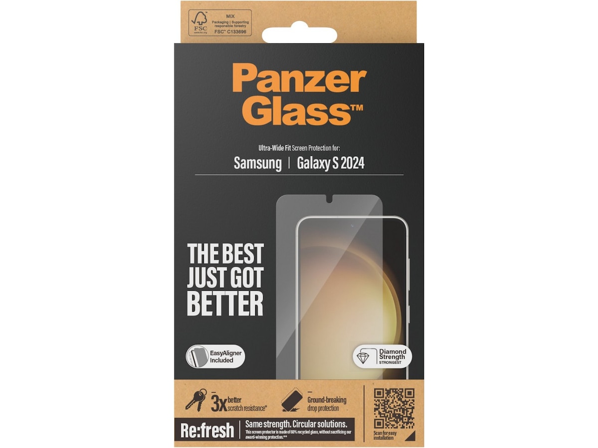 Panzerglass Galaxy S24 Skjermbeskytter Skjermbeskyttelse