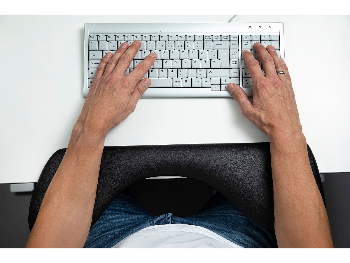 KENSON 8805 Symmetrisk underarmstøtte (sort) Håndleddstøtte